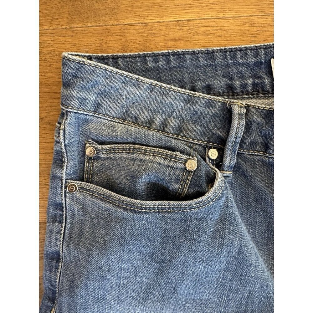 NWT Rebecca Minkoff High Waist Wide Leg Jeans Indigo Size 6P - Picture 6 of 13